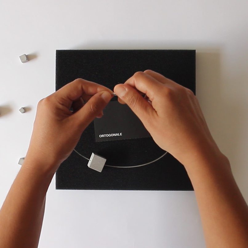concrete in jewellery by ORTOGONALE