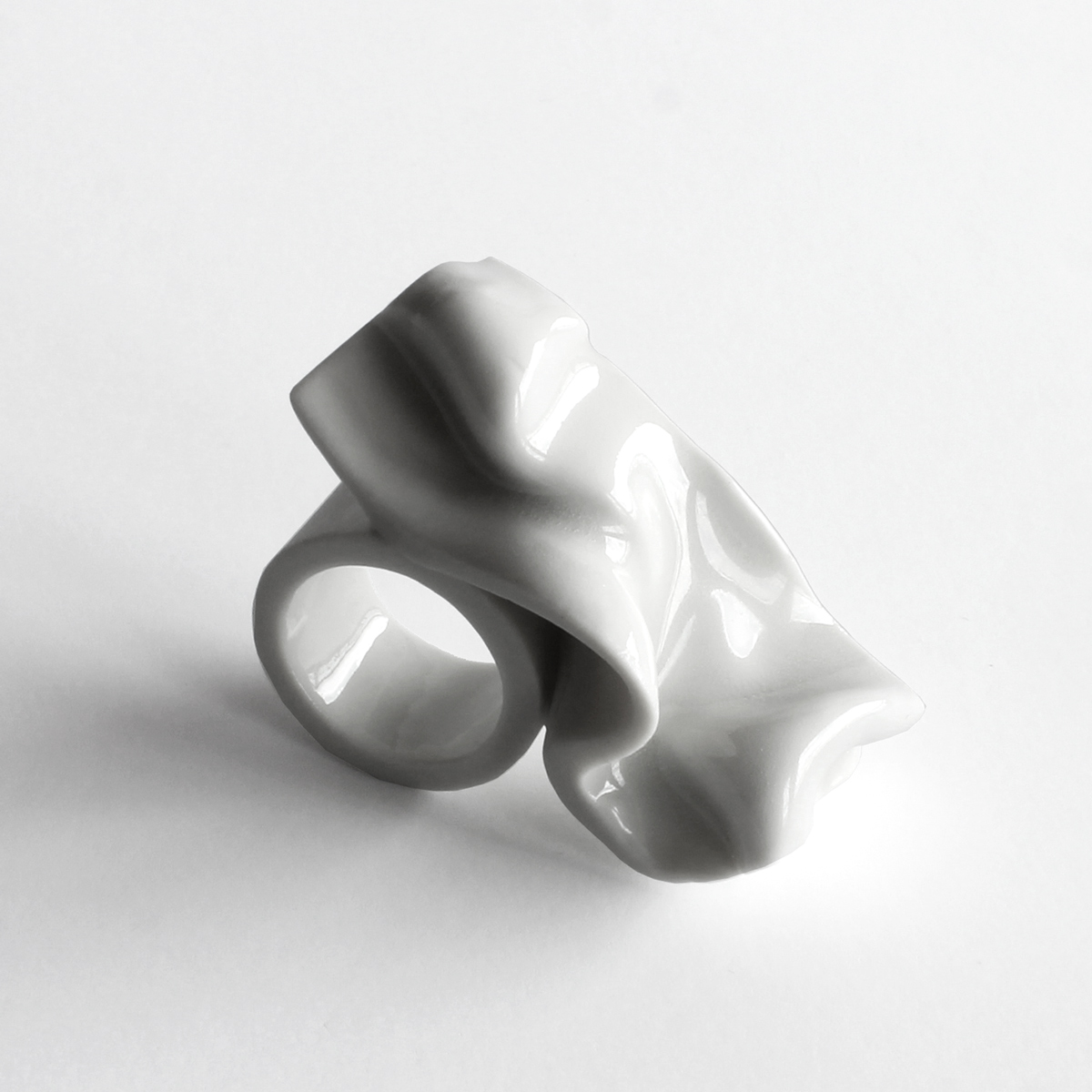 Nebula | porcelain ring by ORTOGONALE