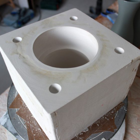 Zimarì handwarmer porcelain and juncus by ORTOGONALE