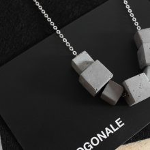 Concrete necklace by ORTOGONALE Concrete necklace by ORTOGONALE