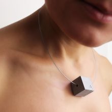 Modular Concrete Necklace by ORTOGONALE