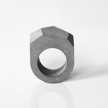 Modern design ring SPSF | Concrete jewellery collection ORTOGONALE Modern design ring SPSF | Concrete jewellery collection ORTOGONALE