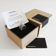concrete band ring ORTOGONALE concrete band ring by ORTOGONALE