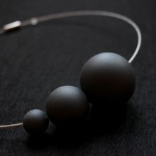 Contemporary porcelain necklace PLUTONE Contemporary porcelain necklace PLUTONE