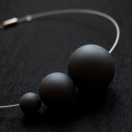 Contemporary porcelain necklace PLUTONE Contemporary porcelain necklace PLUTONE