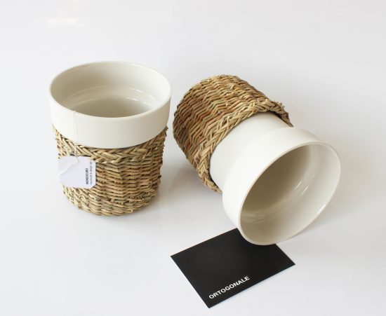 Modern handmade cup JUNCUS Modern handmade cup JUNCUS