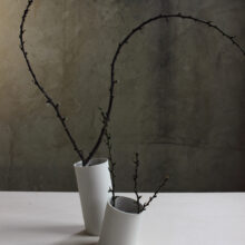 modern vase made of porcelain by ORTOGONALE modern vase made of porcelain by ORTOGONALE