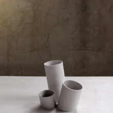 modern vase made of porcelain by ORTOGONALE modern vase made of porcelain by ORTOGONALE