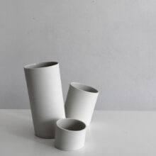 modern design vase made of porcelain by ORTOGONALE modern design vase made of porcelain by ORTOGONALE