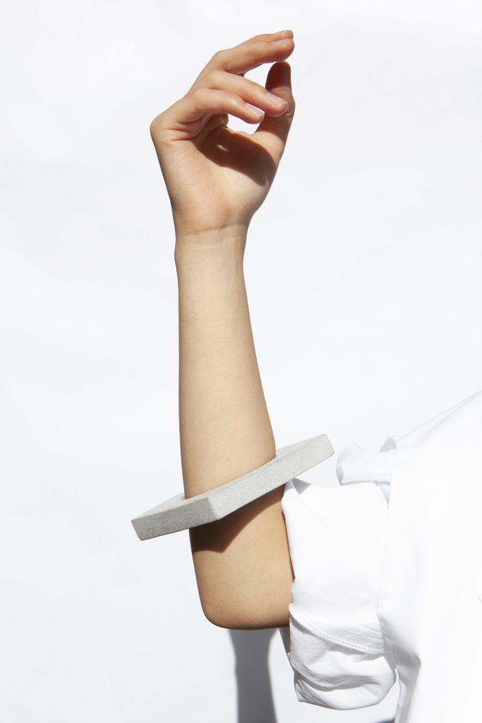 Concrete Bracelet Design by ORTOGONALE for TUMO Studios Armenia