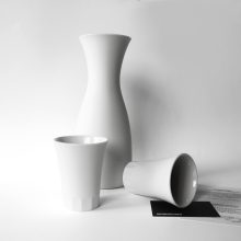 Modern design tableware POSITANO set carafe & cups. Modern design tableware POSITANO set carafe & cups.