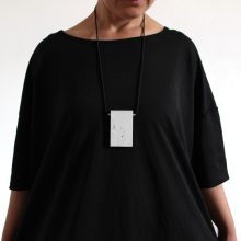 architectural necklace GRT01 by ORTOGONALE architectural necklace GRT01 by ORTOGONALE
