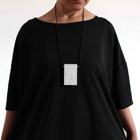 architectural necklace GRT01 by ORTOGONALE architectural necklace GRT01 by ORTOGONALE