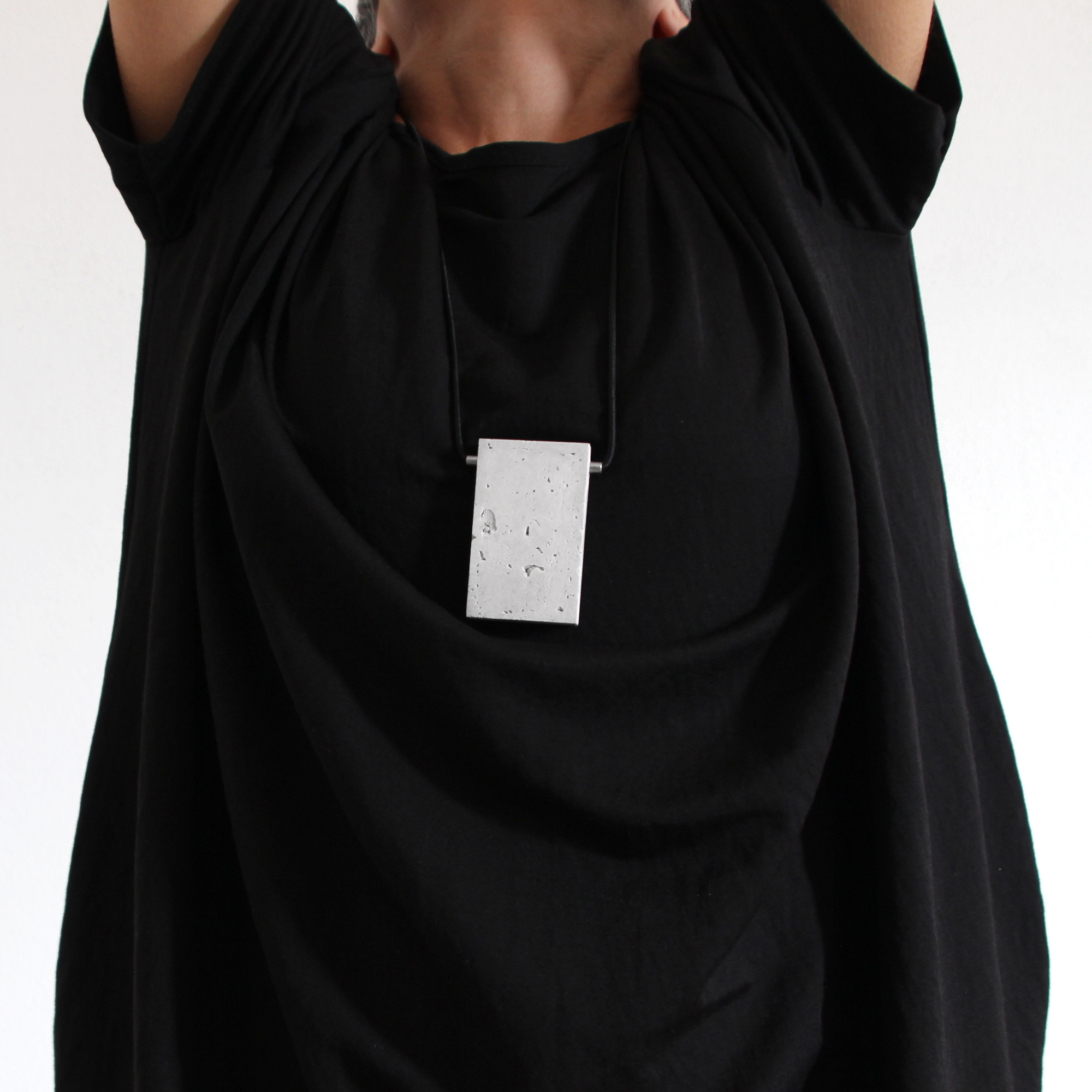 architectural necklace GRT01 by ORTOGONALE architectural necklace GRT01 by ORTOGONALE