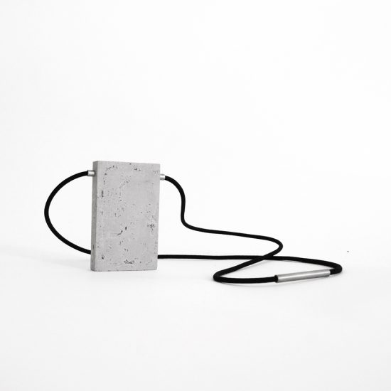 architectural necklace GRT01 by ORTOGONALE architectural necklace GRT01 by ORTOGONALE