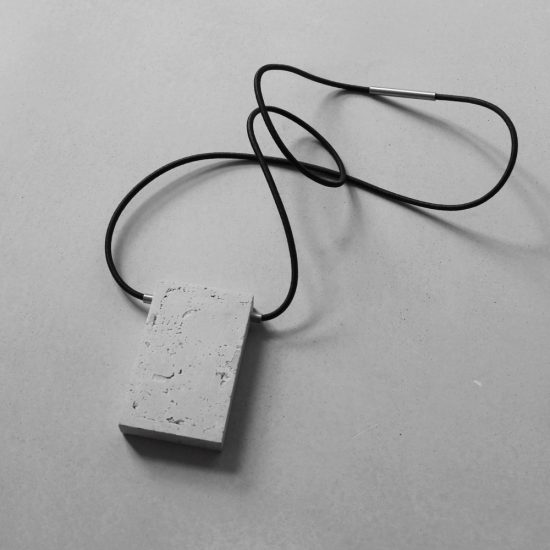 architectural necklace GRT01 by ORTOGONALE architectural necklace GRT01 by ORTOGONALE