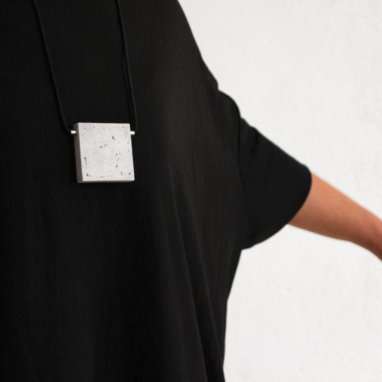 architecture necklace SQR by ORTOGONALE