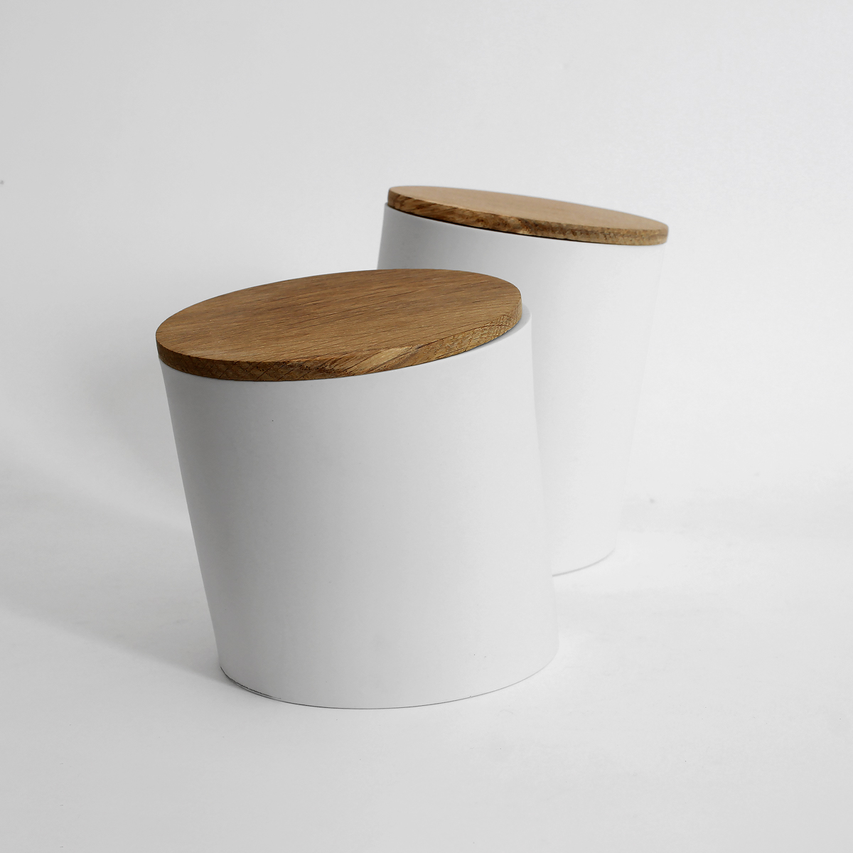 PISA container for salt and sugar by ORTOGONALE
