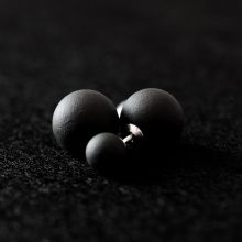 Modern Double Face Earrings by ORTOGONALE Modern Double Face Earrings by ORTOGONALE