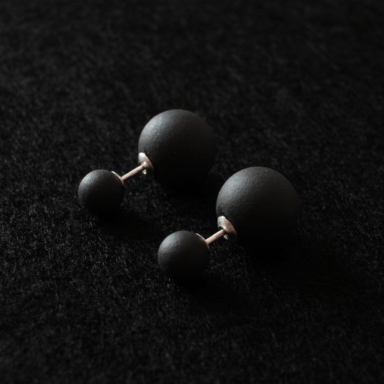 Modern Double Face Earrings by ORTOGONALE Modern Double Face Earrings by ORTOGONALE