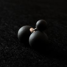 Modern Double Face Earrings by ORTOGONALE Modern Double Face Earrings by ORTOGONALE
