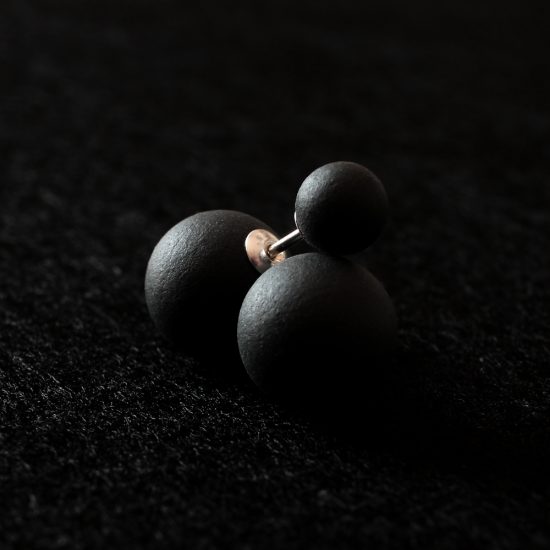 Modern Double Face Earrings by ORTOGONALE Modern Double Face Earrings by ORTOGONALE