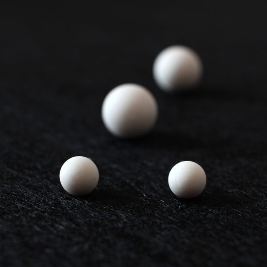 Modern Double Face Earrings by ORTOGONALE