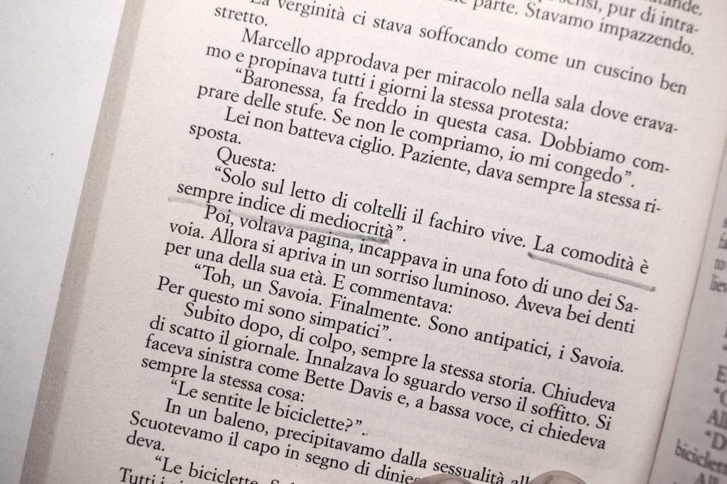 la comodità è indice di mediocrità paolo sorrentino