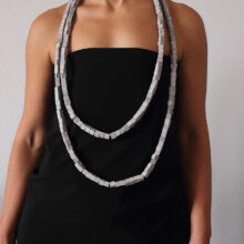 Long concrete necklace by ORTOGONALE Long concrete necklace by ORTOGONALE