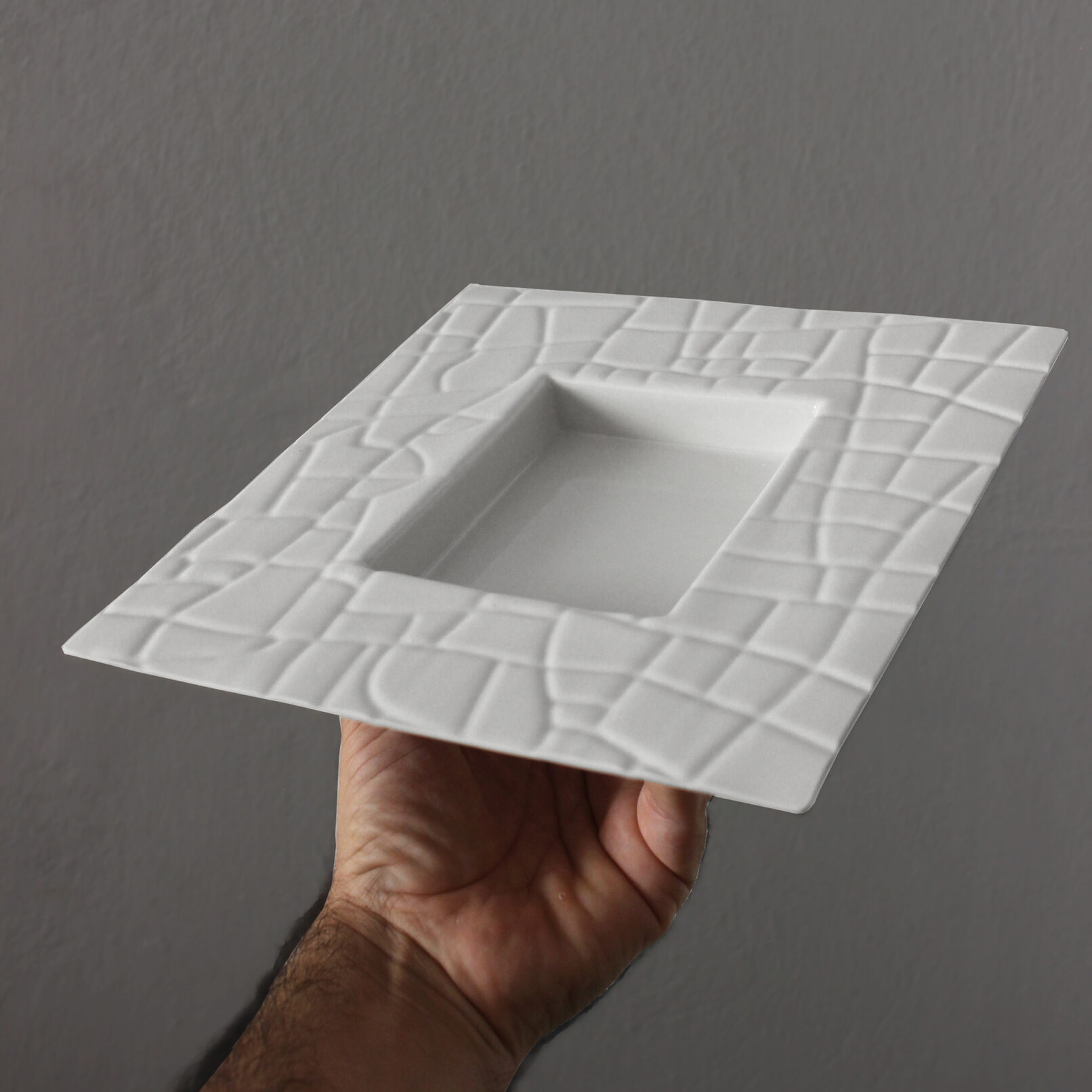 Cretto plate for chef Pino Cuttaia